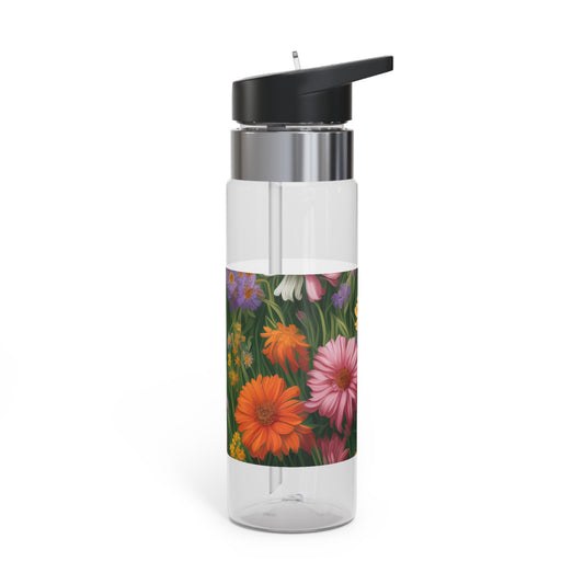Wildflower Field, 20oz Sport Water Bottle, BPA-Free, Tritan™ plastic