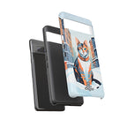 Claws Pawson in the Snow, Cell Phone Case - Apple, Samsung, Google Pixel