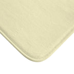 Yellow Memory Foam Bath Mat — Soft Absorbent Bathroom Rug, 2 sizes