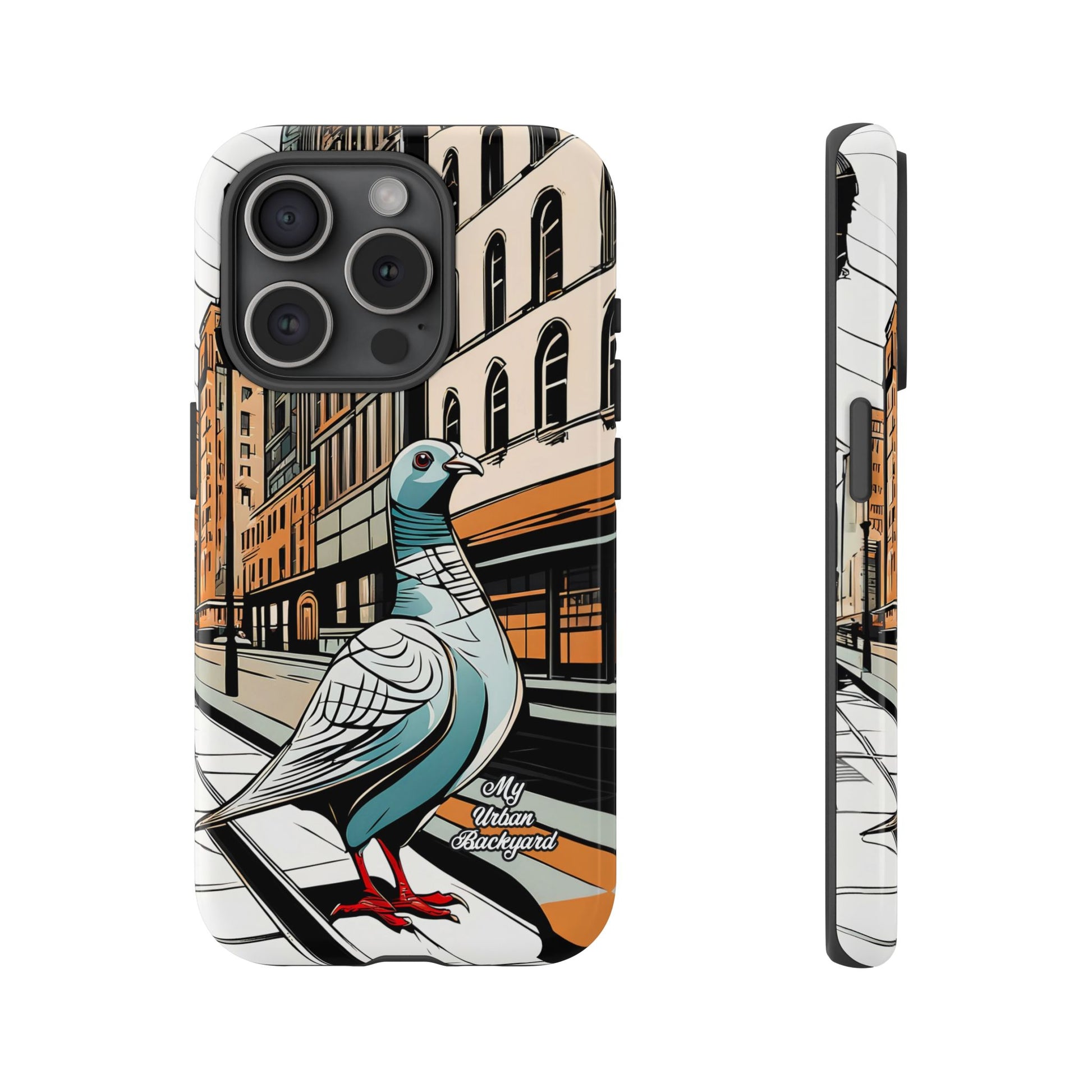 Pigeon on a City Street, Cell Phone Case - Apple, Samsung, Google Pixel