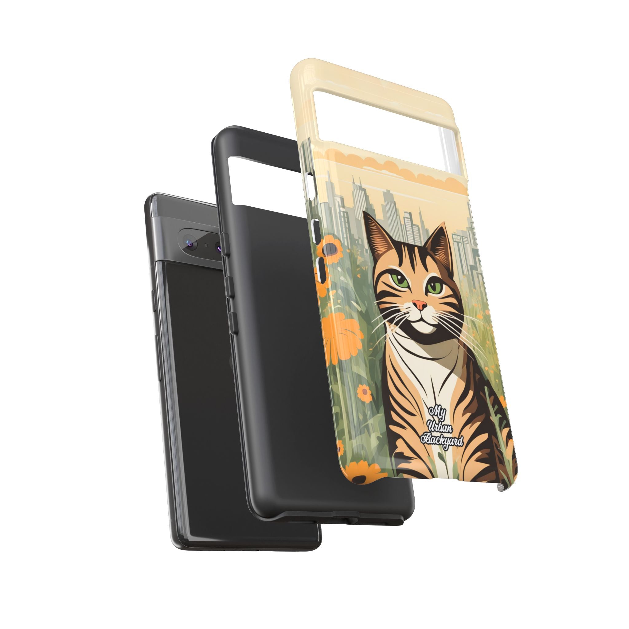 Finn Purrington, Cat Cell Phone Case - Apple, Samsung, Google Pixel