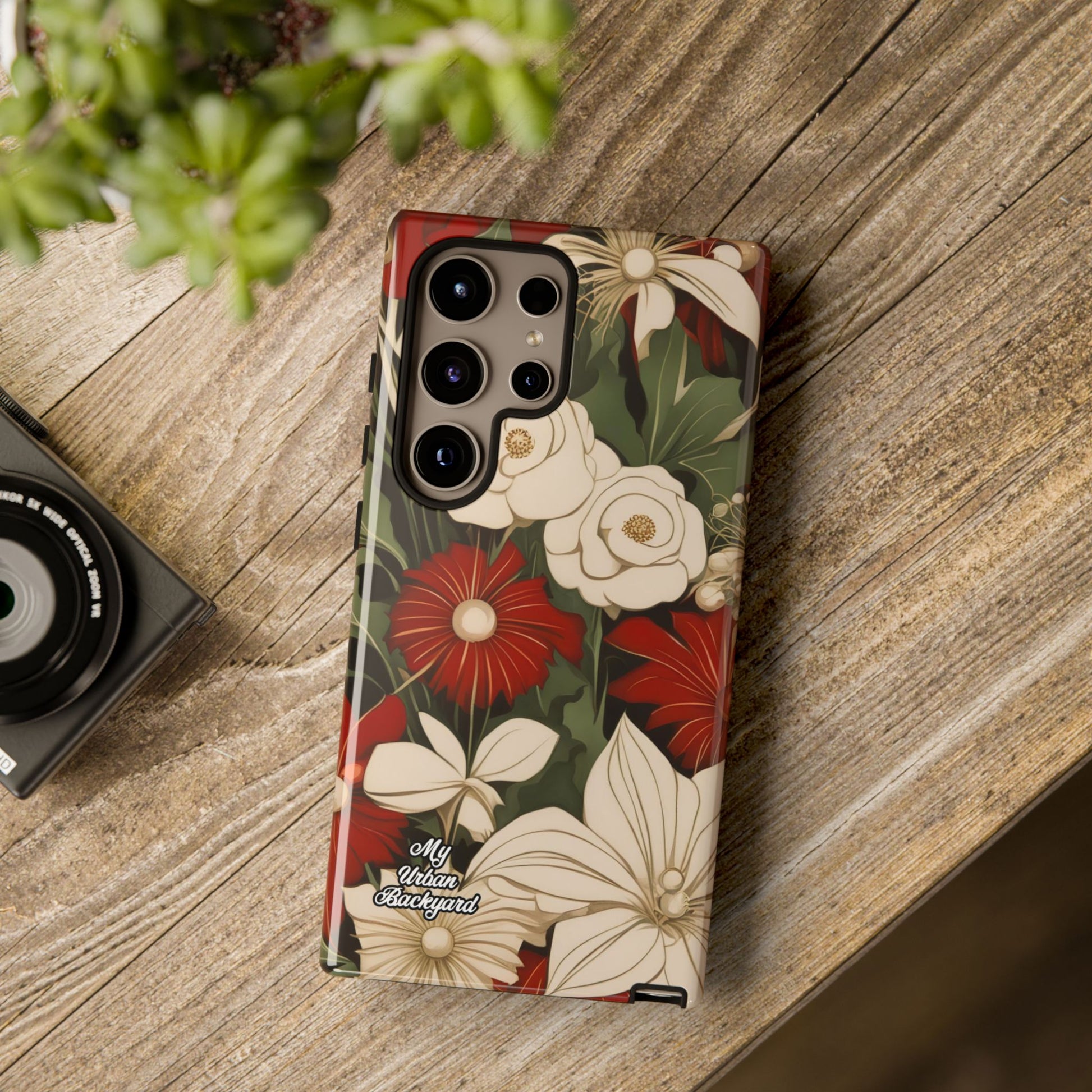 Holiday Flowers, Cell Phone Case - Apple, Samsung, Google Pixel