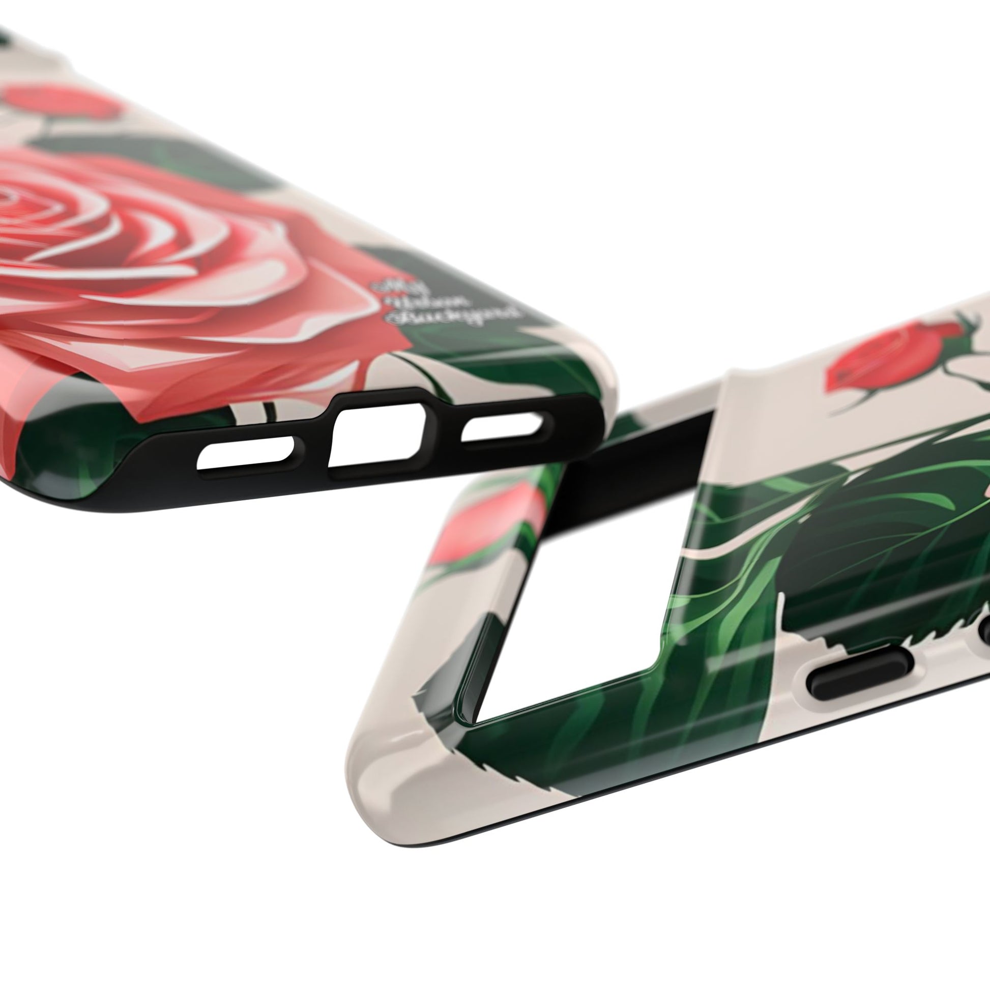 Pink Rose Flowers, Cell Phone Case - Apple, Samsung, Google Pixel