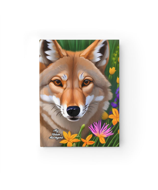 Coyote Portrait, Hardcover Notebook Journal - Write in Style