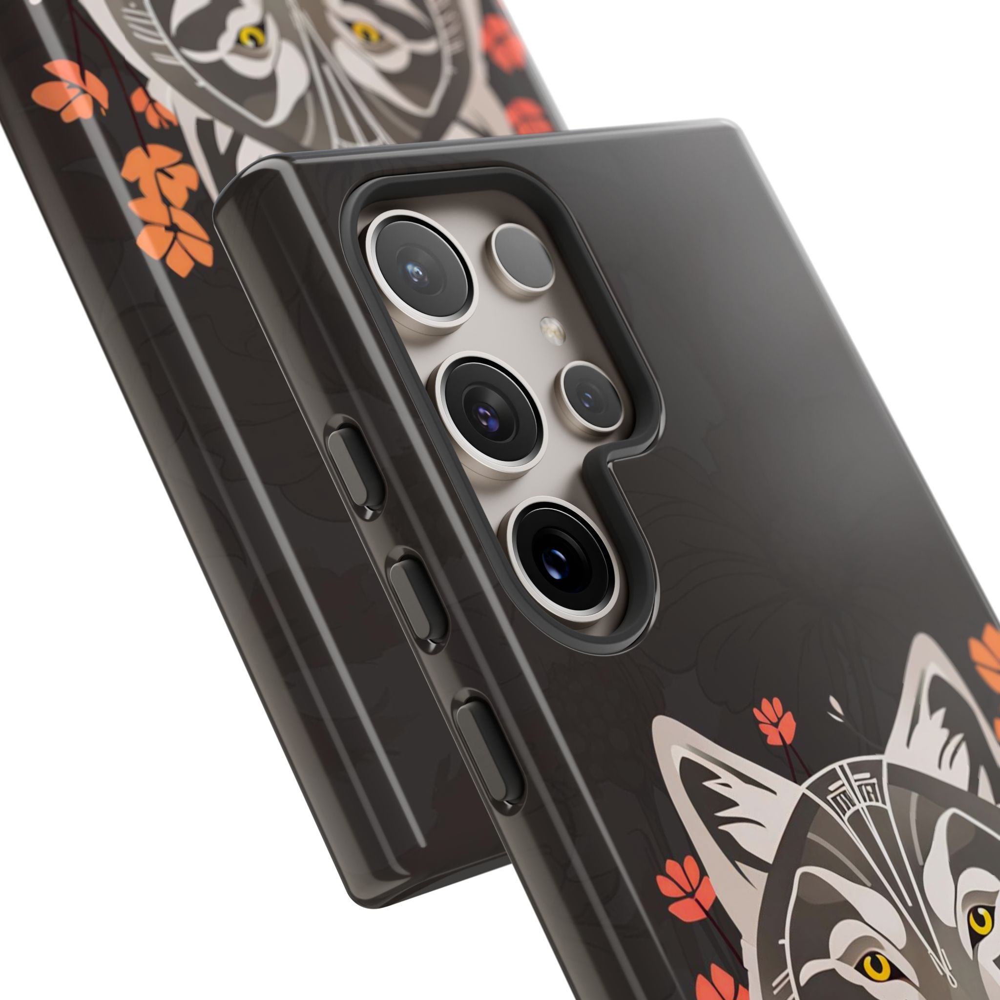 Art Deco Wolf, Cell Phone Case - Apple, Samsung, Google Pixel