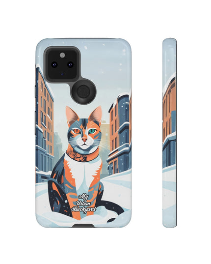 Claws Pawson in the Snow, Cell Phone Case - Apple, Samsung, Google Pixel