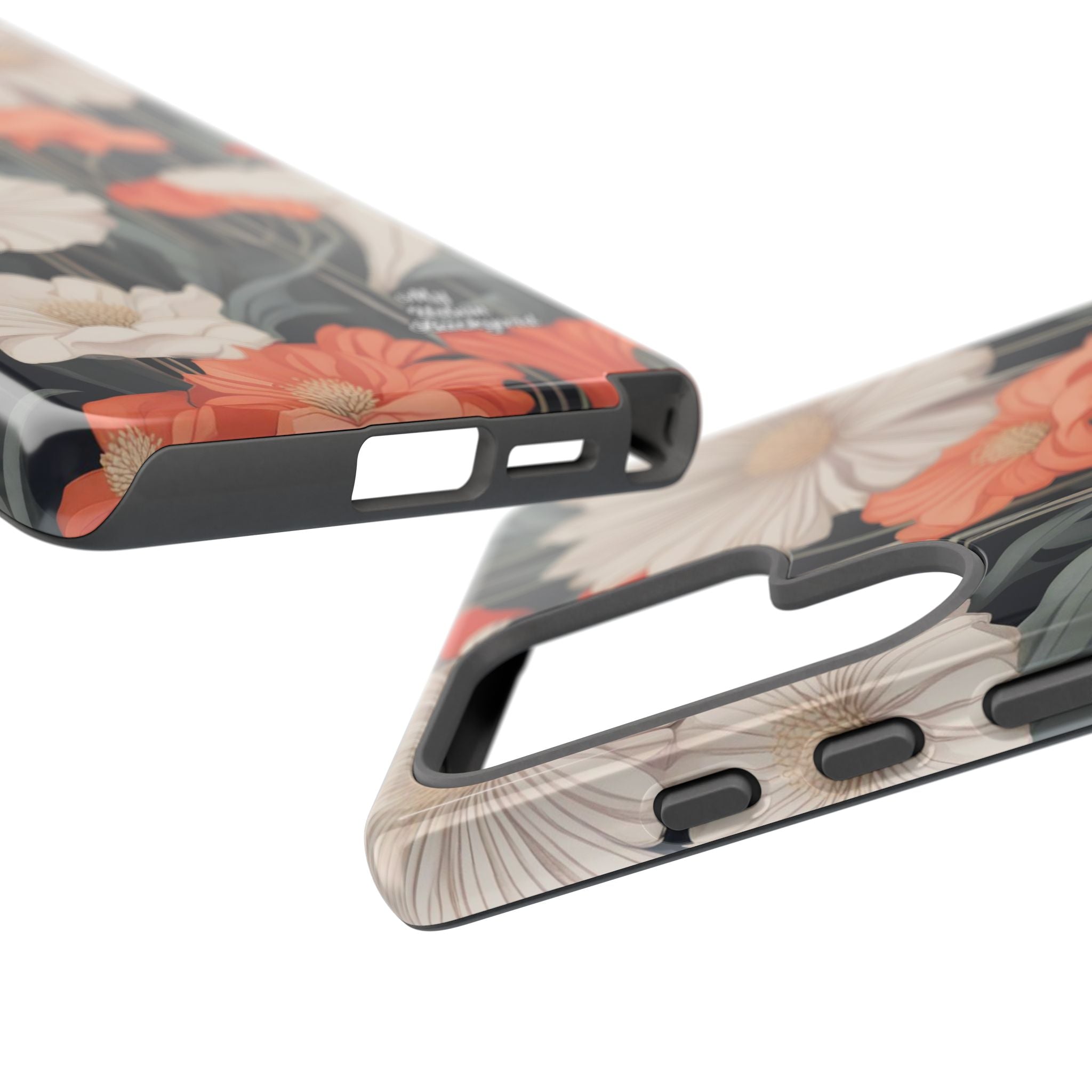 Art Deco Flowers, Cell Phone Case - Apple, Samsung, Google Pixel