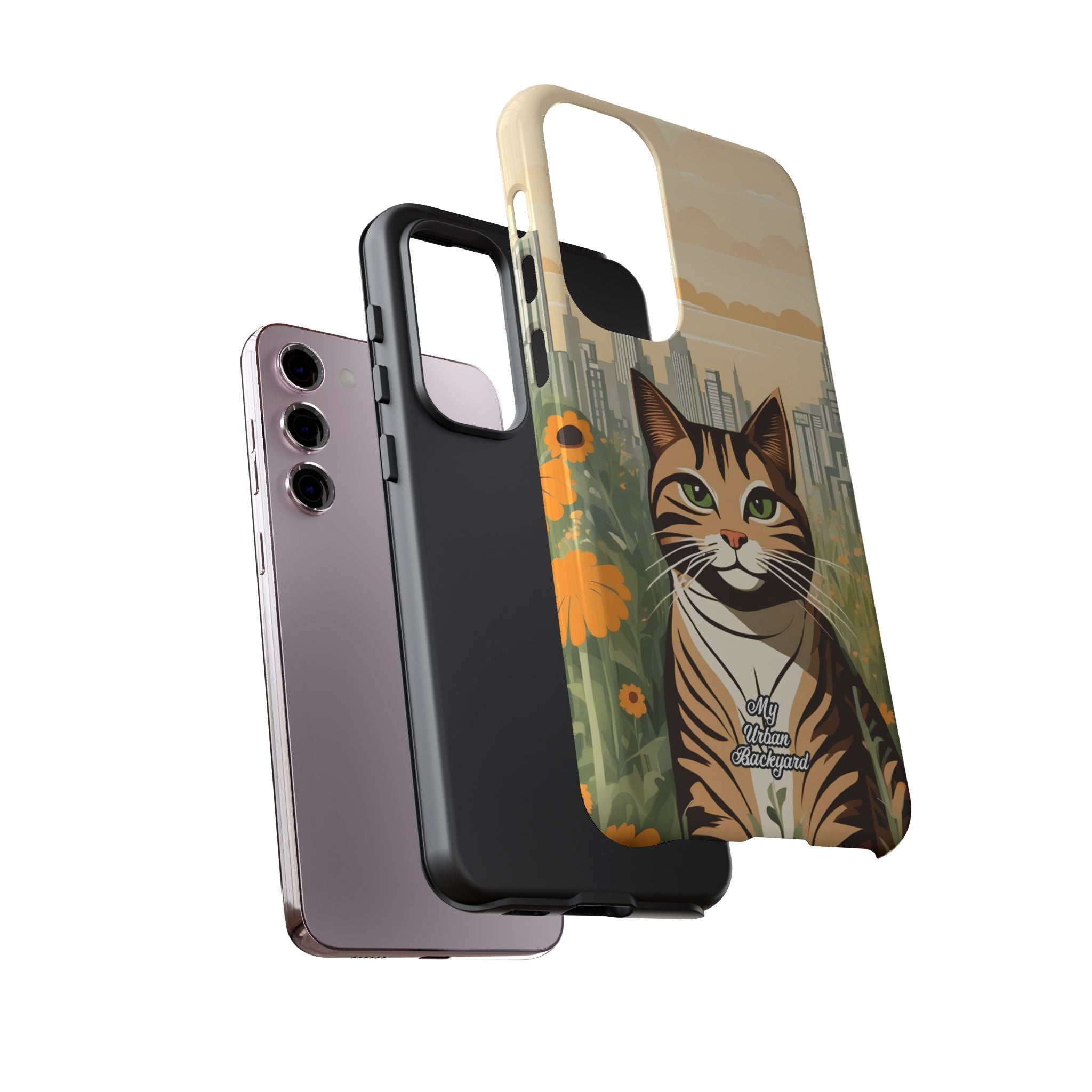 Finn Purrington, Cat Cell Phone Case - Apple, Samsung, Google Pixel