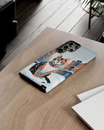 Claws Pawson in the Snow, Cell Phone Case - Apple, Samsung, Google Pixel