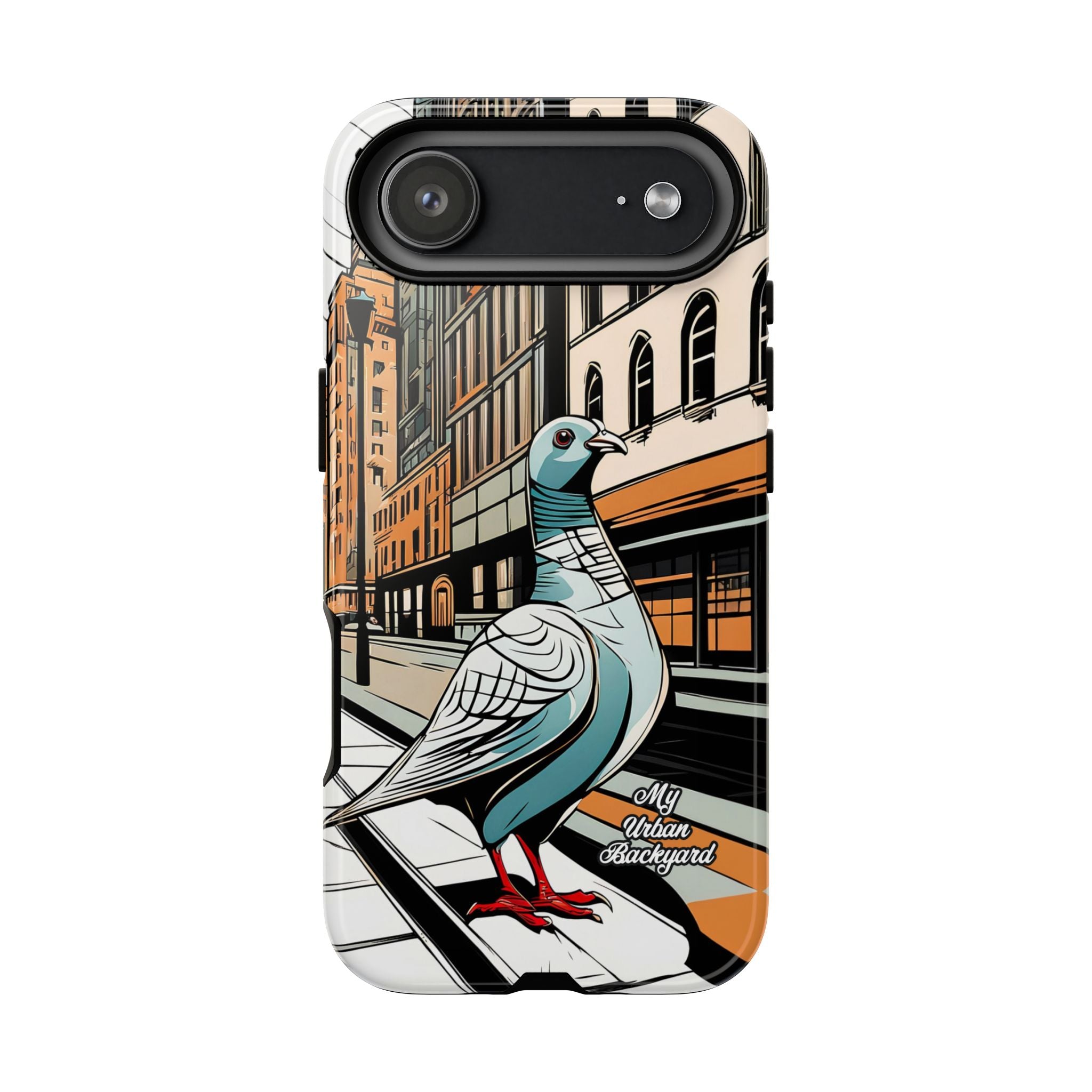Pigeon on a City Street, Cell Phone Case - Apple, Samsung, Google Pixel