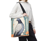 City Pigeon, Bird Tote Bag with Cotton Handles For Everyday Use, 3 Sizes