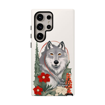 Winter Wolf, Cell Phone Case - Apple, Samsung or Google Pixel