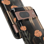 Urban Evening with Flowers, Cell Phone Case