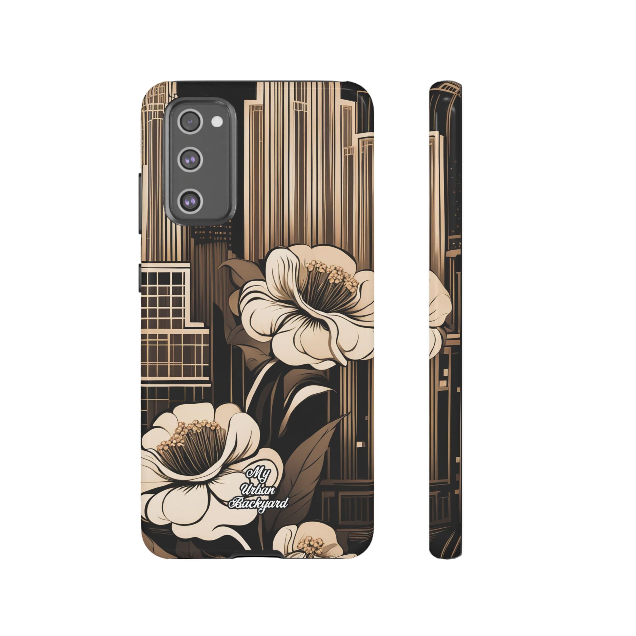 City Flowers, Cell Phone Case - Apple, Samsung, Google Pixel