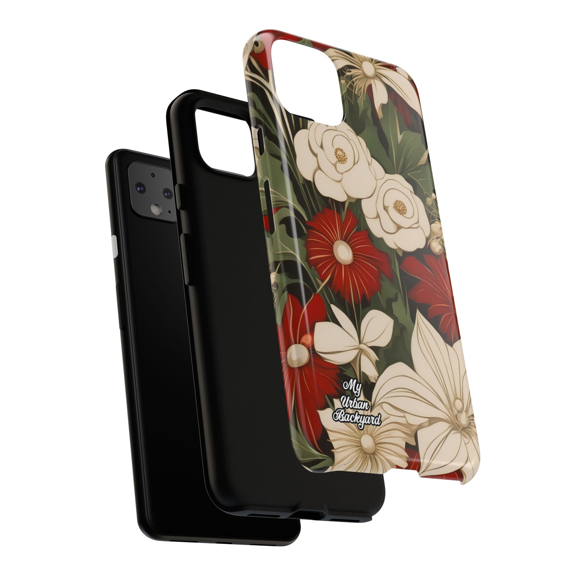 Holiday Flowers, Cell Phone Case - Apple, Samsung, Google Pixel