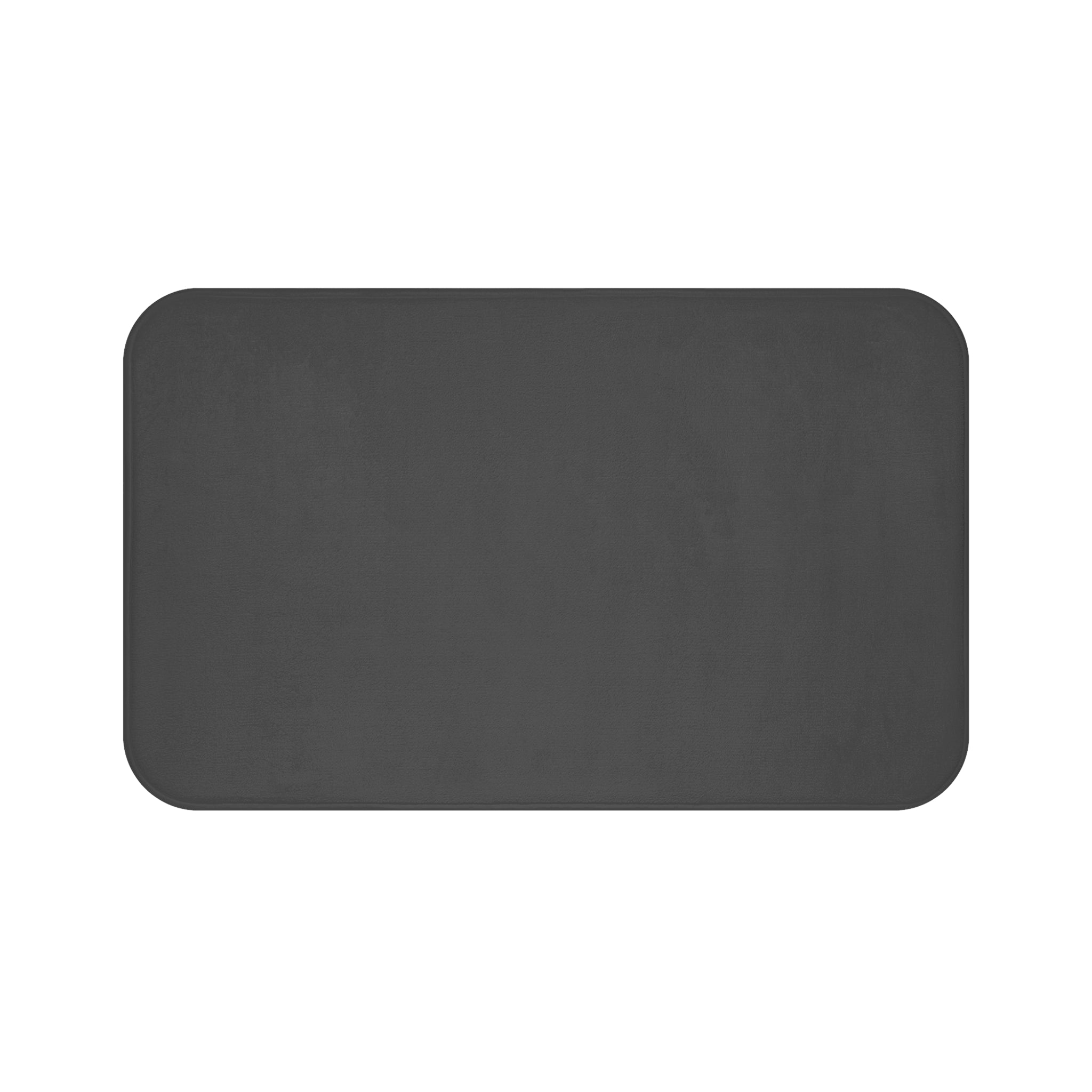 Charcoal Memory Foam Bath Mat — Soft Absorbent Bathroom Rug, 2 sizes
