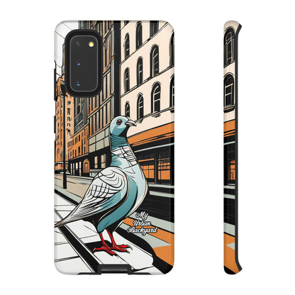 Pigeon on a City Street, Cell Phone Case - Apple, Samsung, or Google Pixel