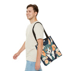 Simon Whiskerford, Cat Tote Bag with Cotton Handles For Everyday Use, 3 Sizes
