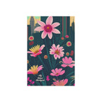 Pink Urban Wildflowers, Garden Flag