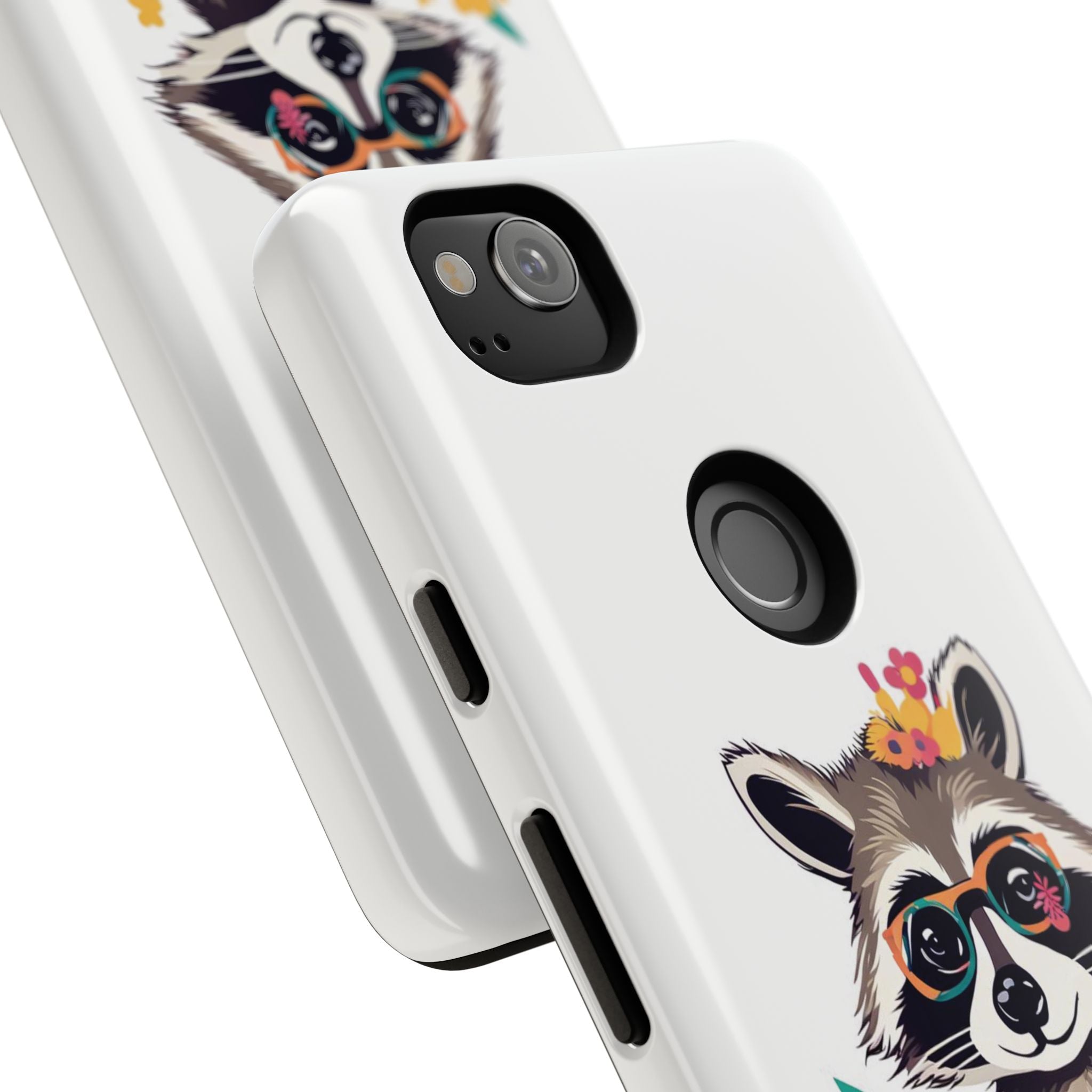 Raccoon with Glasses, Cell Phone Case - Apple, Samsung or Google Pixel