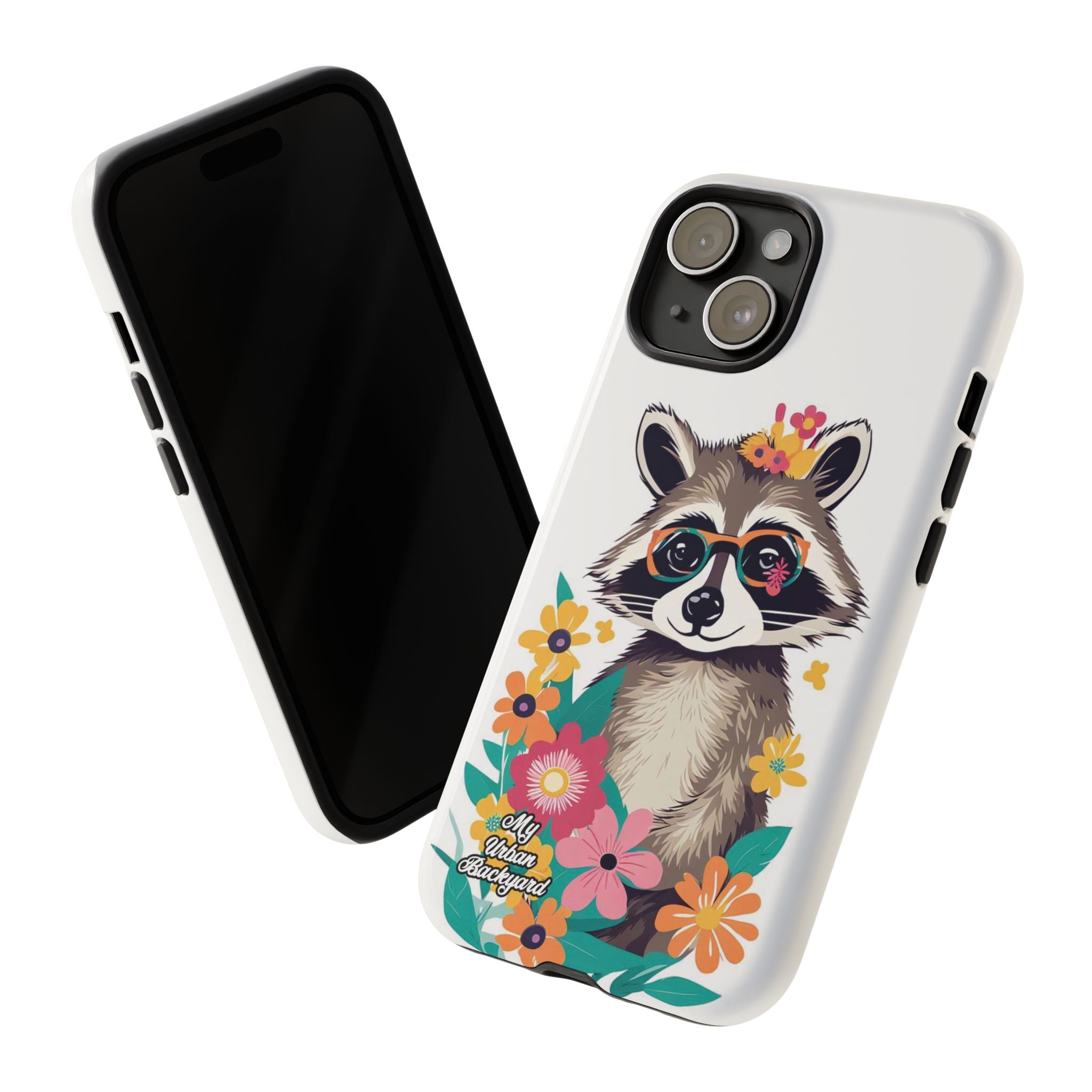 Raccoon with Glasses, Cell Phone Case - Apple, Samsung or Google Pixel