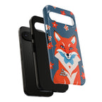 Fox with Flowers, Cell Phone Case - Apple, Samsung, Google Pixel