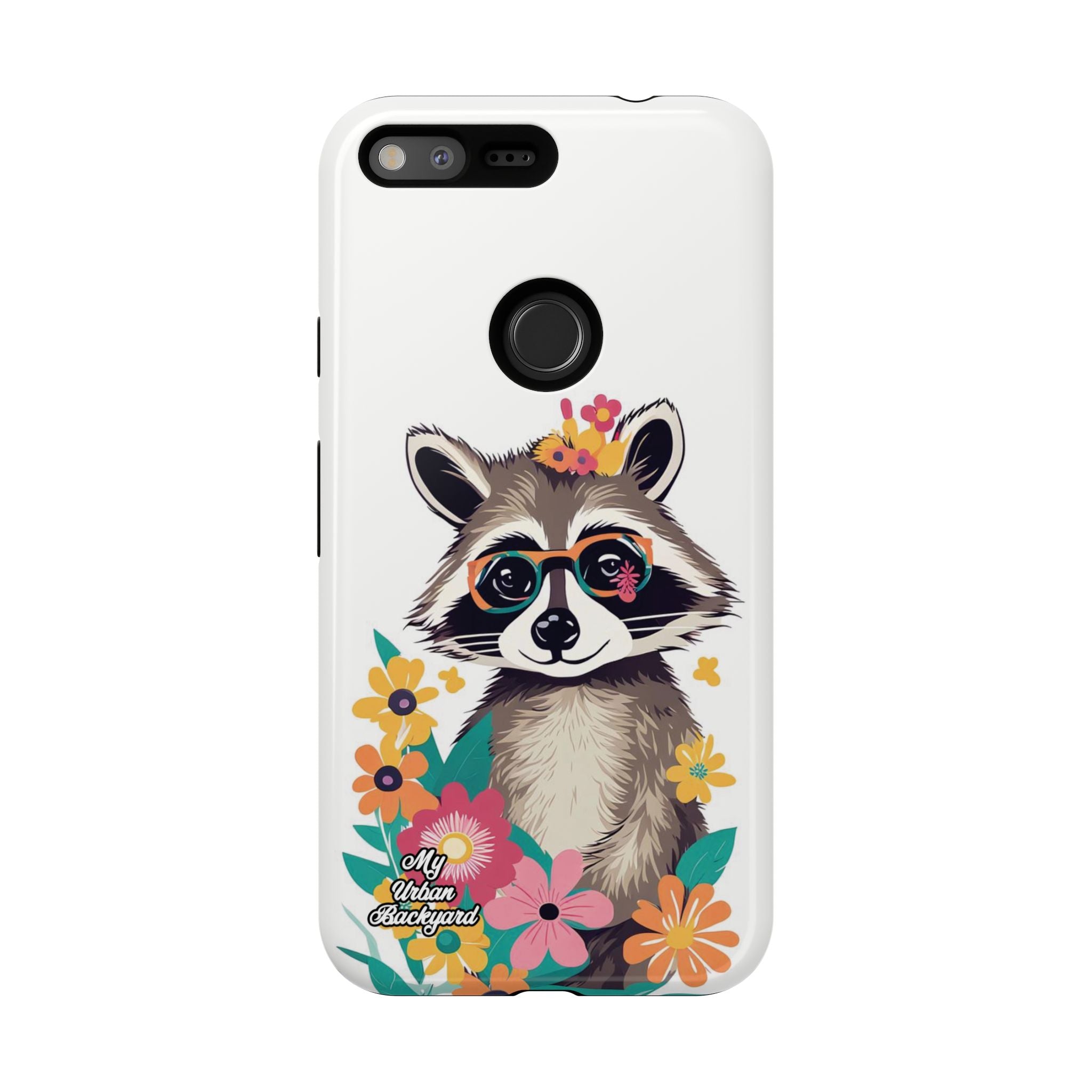 Raccoon with Glasses, Cell Phone Case - Apple, Samsung or Google Pixel