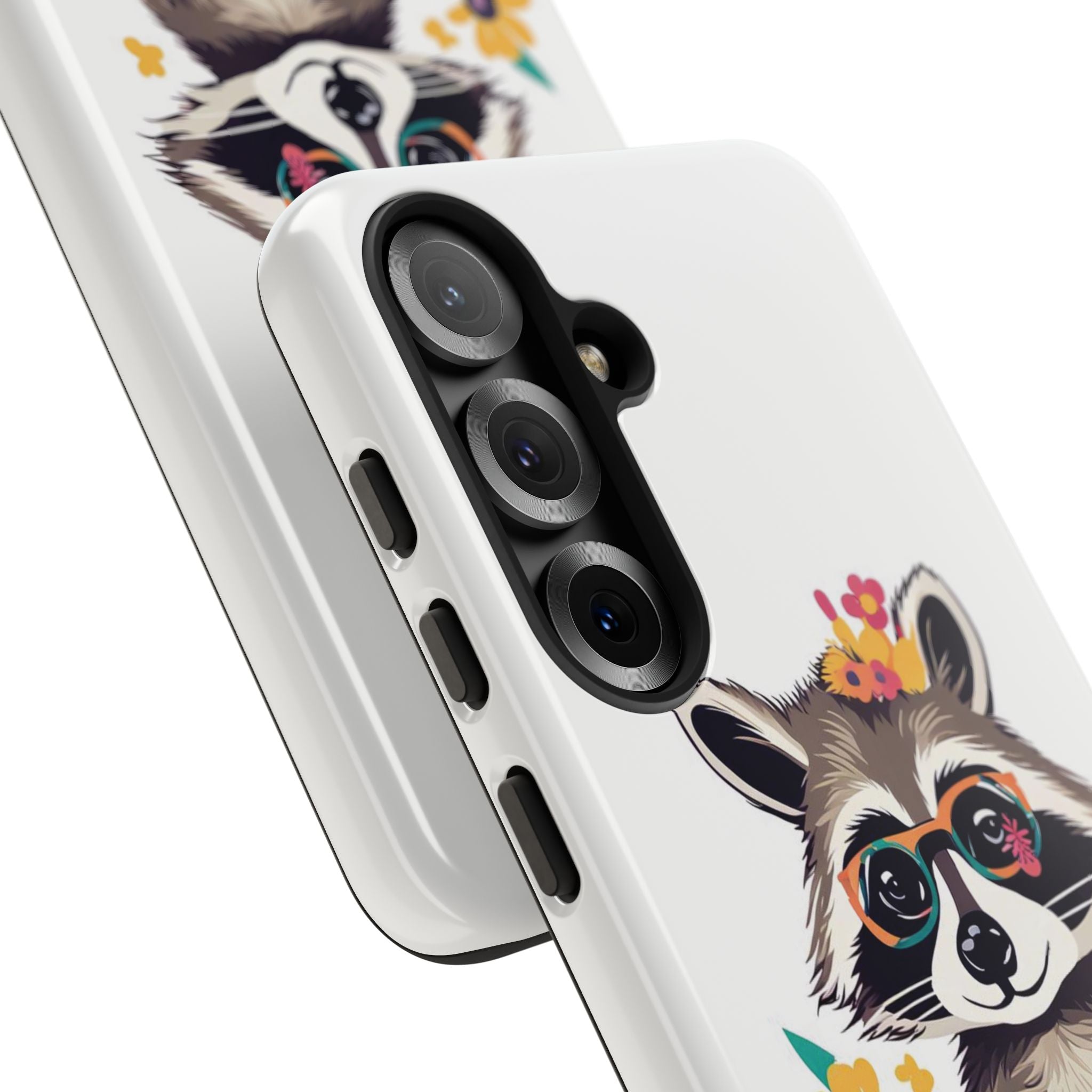Raccoon with Glasses, Cell Phone Case - Apple, Samsung or Google Pixel