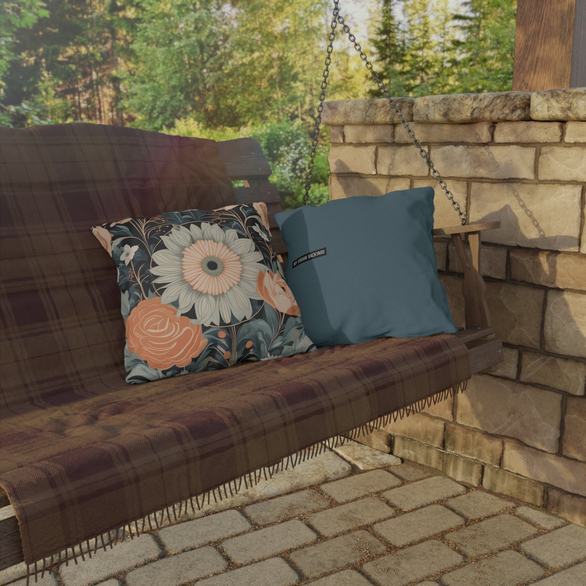 Wildflowers Throw Pillow