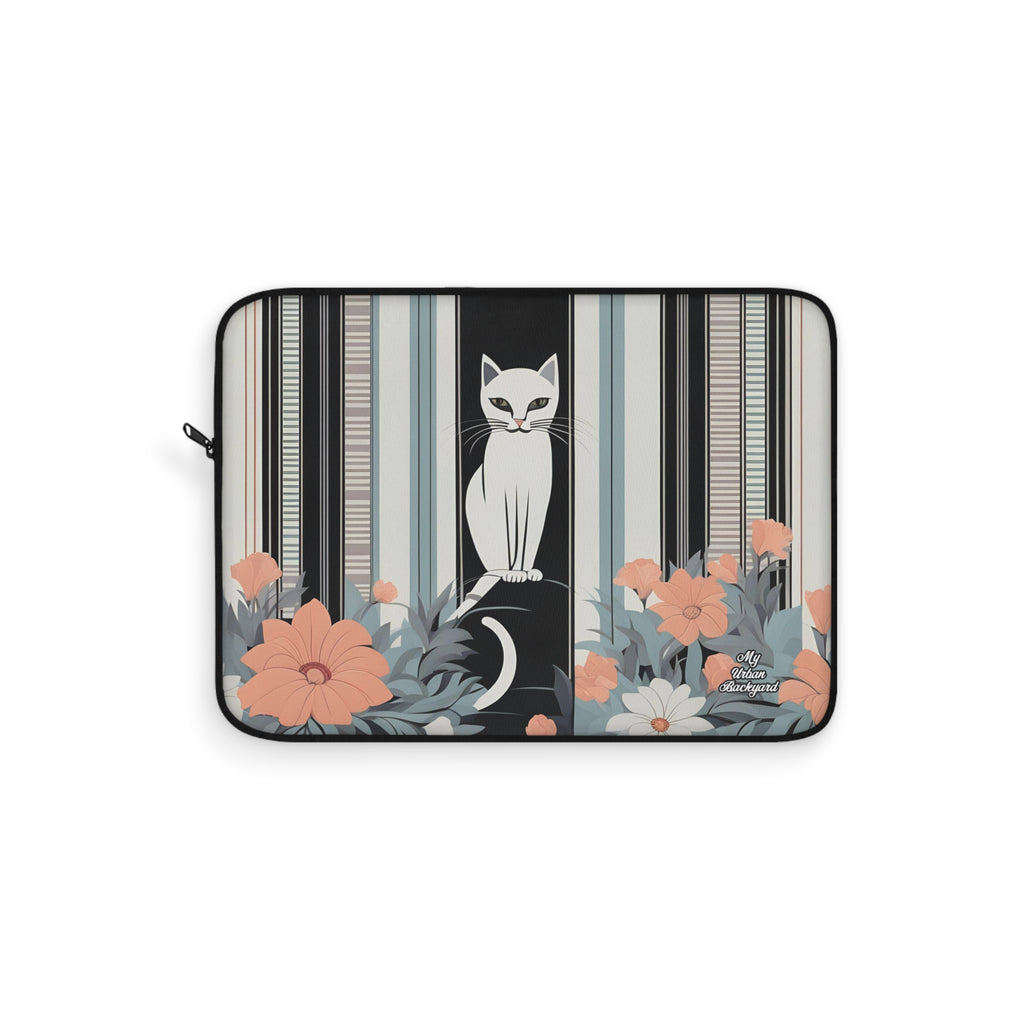 Navi Starbloom, Cat Laptop Carrying Case, Top Loading Sleeve for School or Work