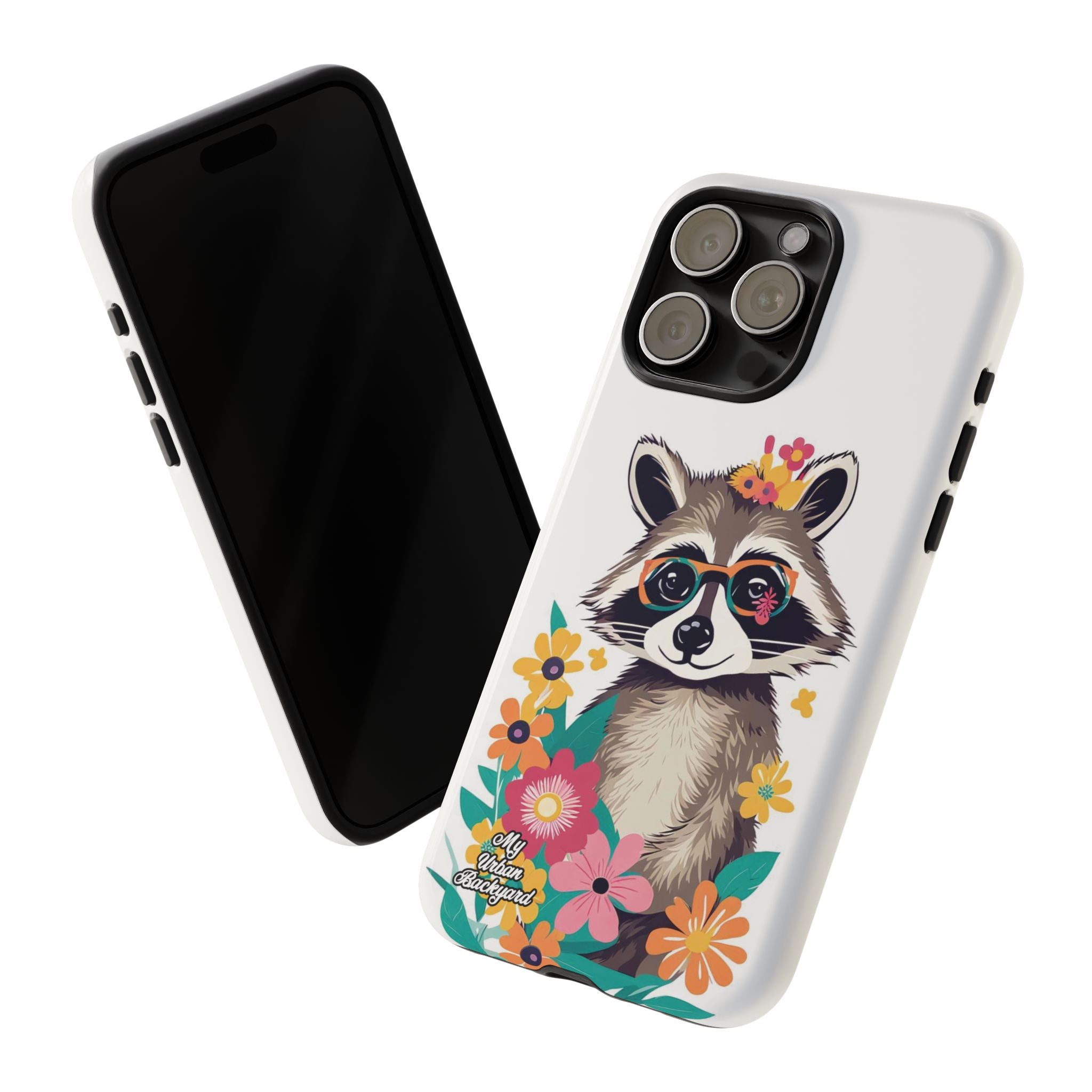 Raccoon with Glasses, Cell Phone Case - Apple, Samsung or Google Pixel