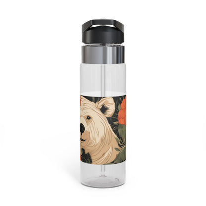 Senior Bear, 20oz Sport Water Bottle, BPA-Free, Tritan™ plastic