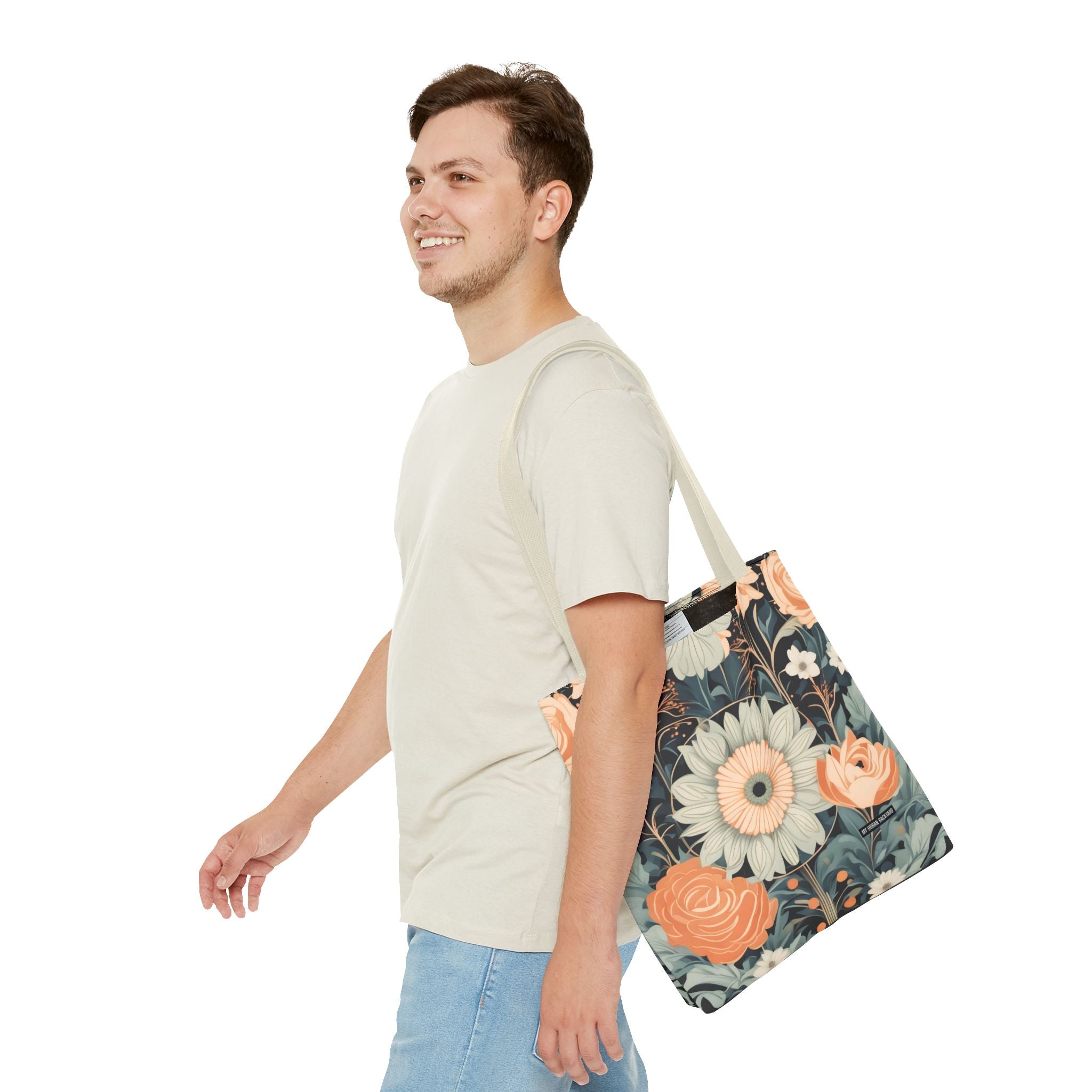 Wildflowers, Everyday Tote Bag w Cotton Handles