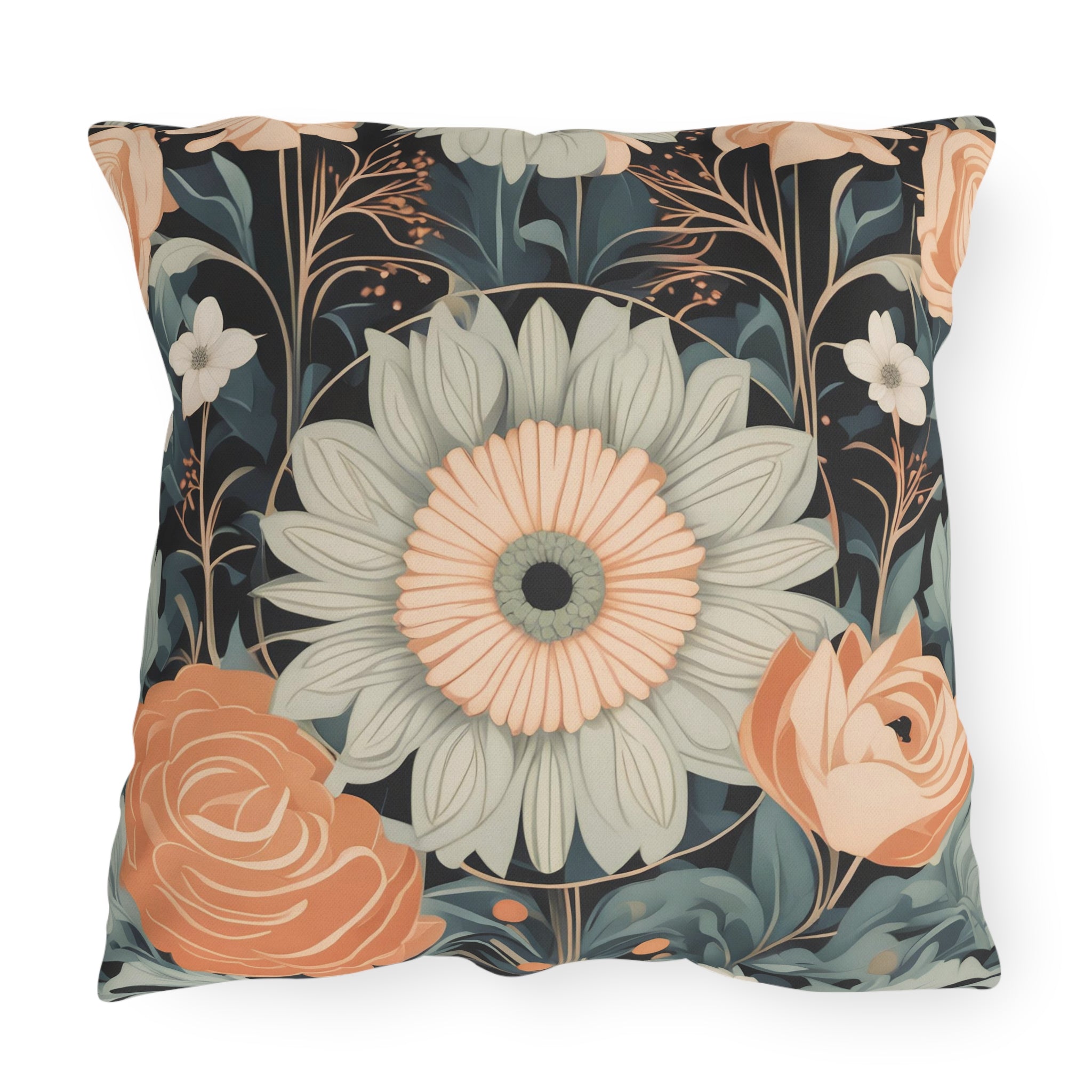 Wildflowers Throw Pillow