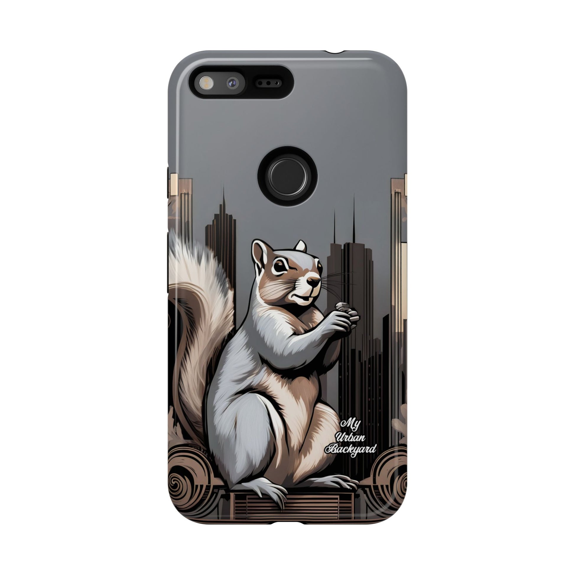 Urban Gray Squirrel, Cell Phone Case - Apple, Samsung, Google Pixel