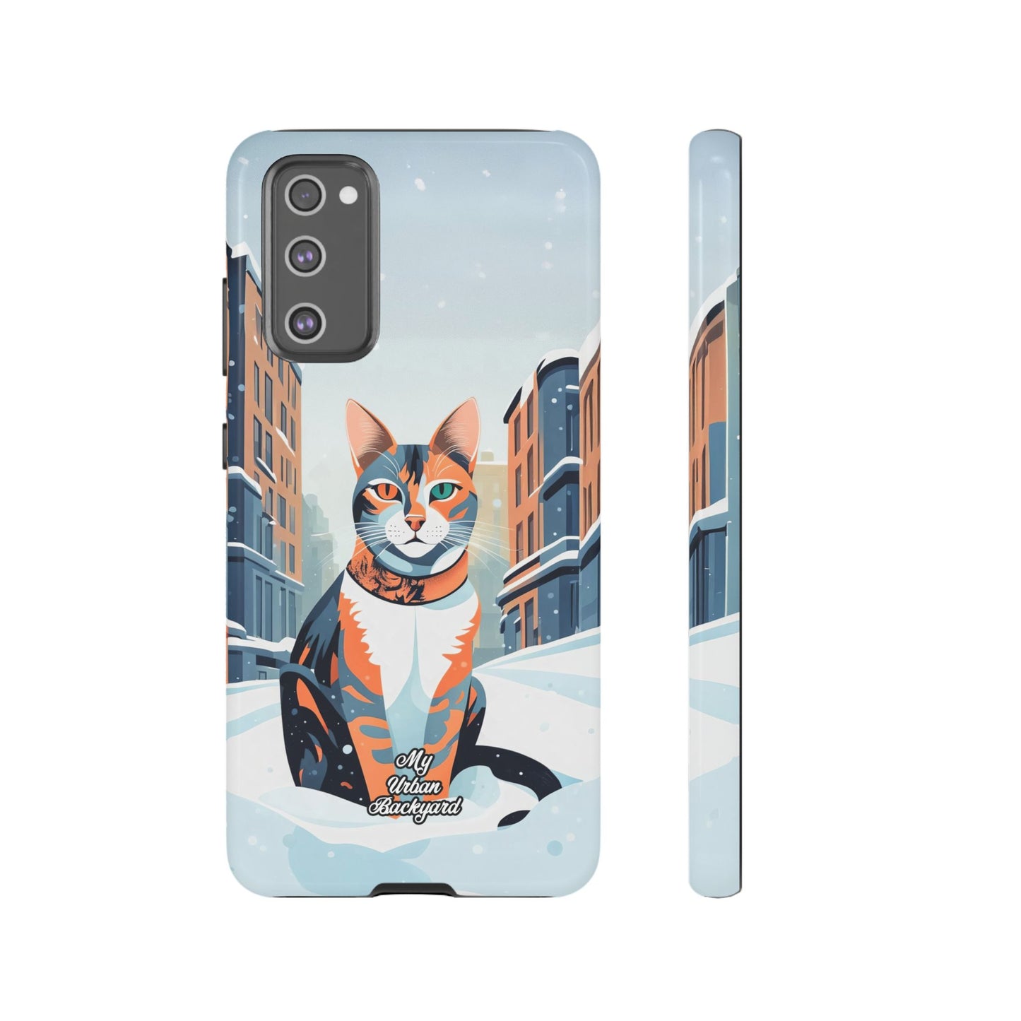 Claws Pawson in the Snow, Cell Phone Case - Apple, Samsung, or Google Pixel