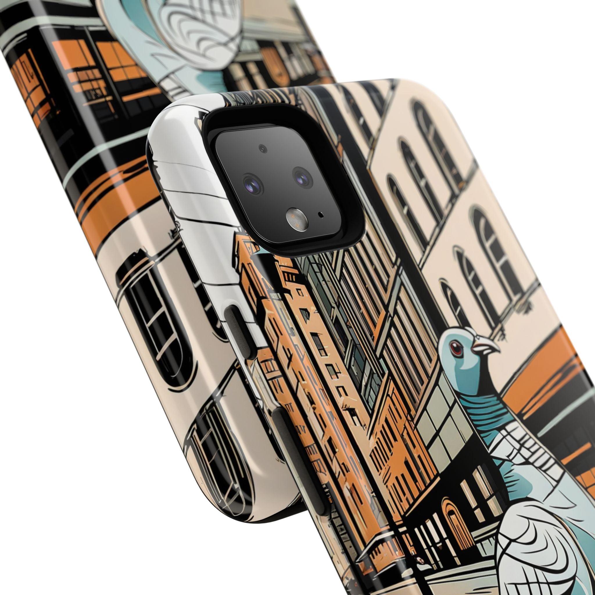Pigeon on a City Street, Cell Phone Case - Apple, Samsung, Google Pixel