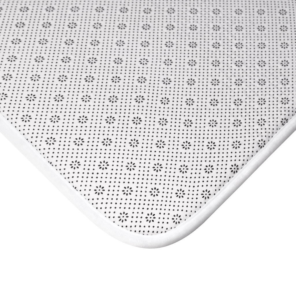 Cream Memory Foam Bath Mat — Soft Absorbent Bathroom Rug, 2 sizes
