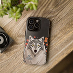 Art Deco Wolf, Cell Phone Case - Apple, Samsung, Google Pixel