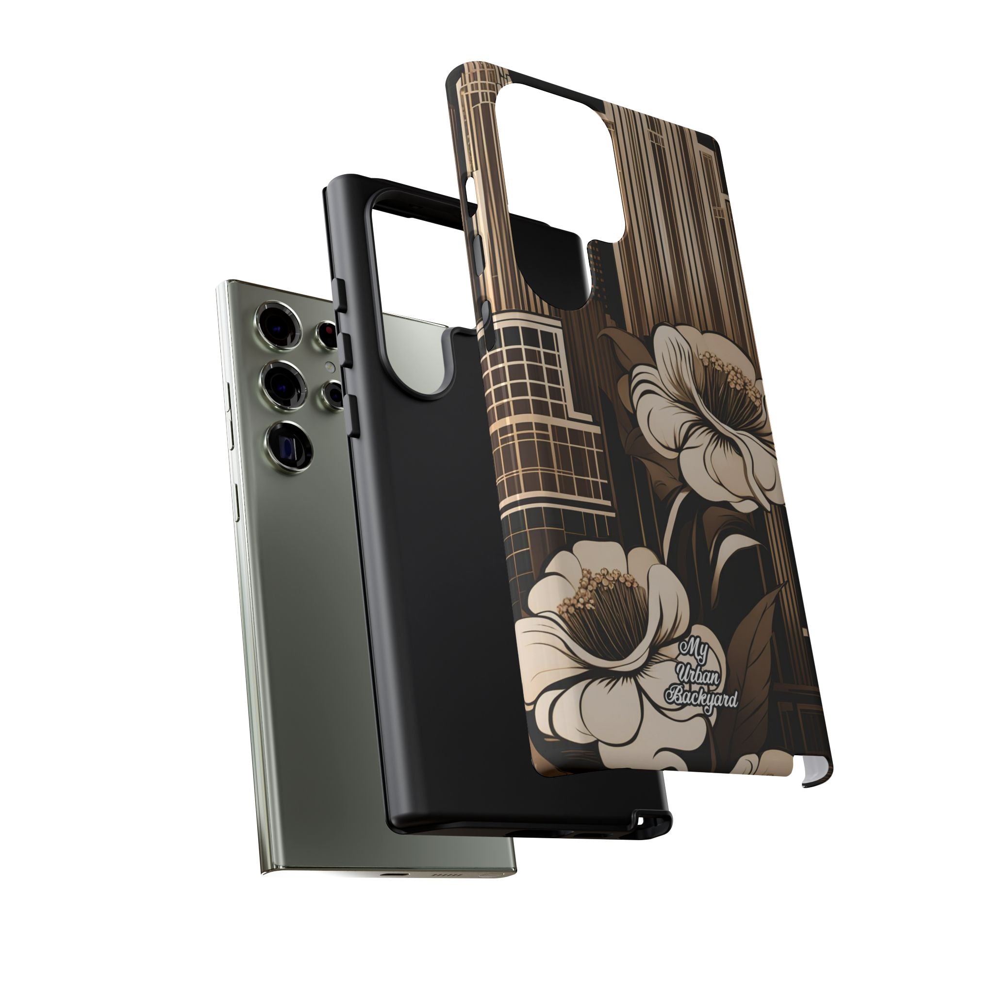 City Flowers, Cell Phone Case - Apple, Samsung, Google Pixel