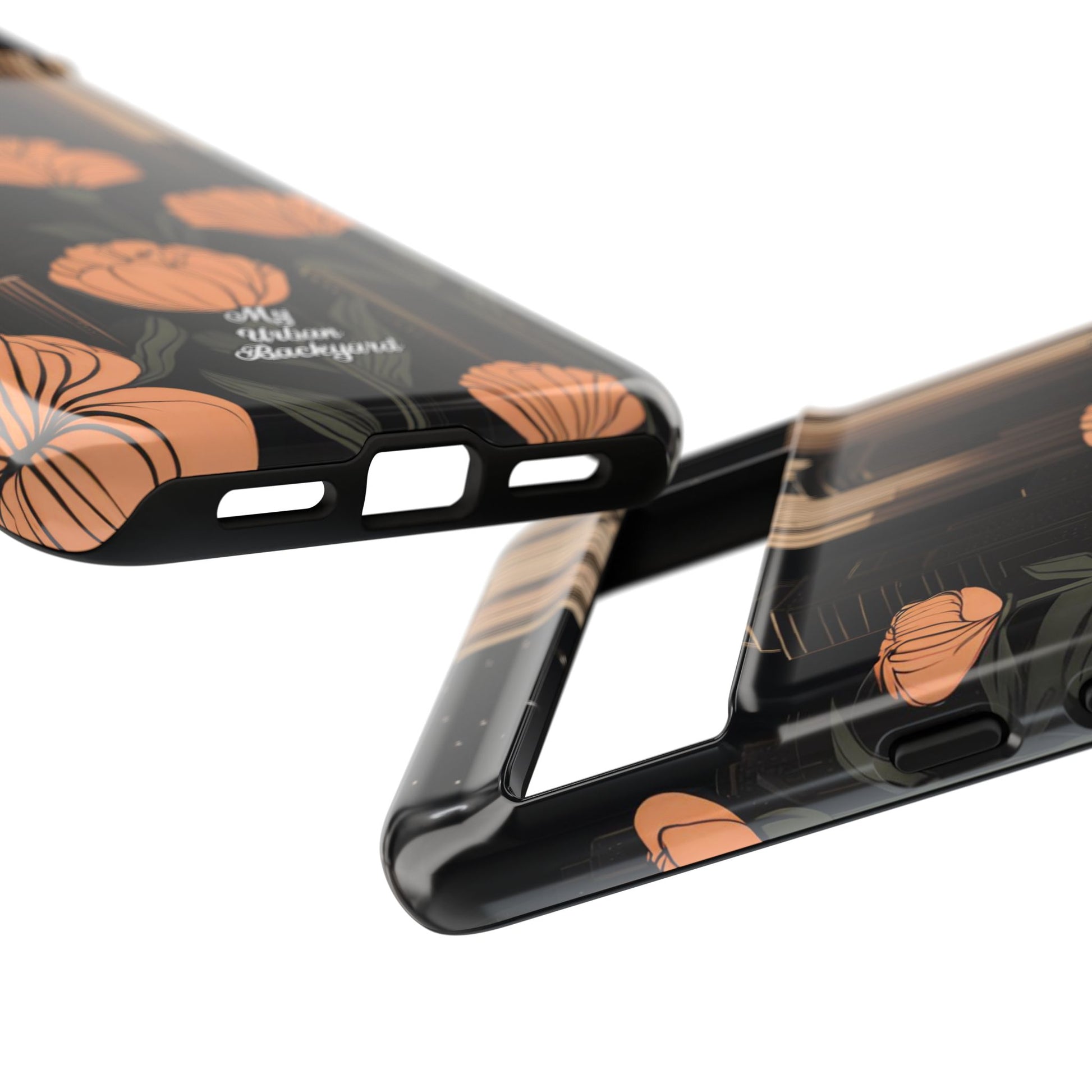 Urban Evening with Flowers, Cell Phone Case - Apple iPhone, Samsung Galaxy, Google Pixel