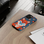 Fox with Flowers, Cell Phone Case - Apple, Samsung, Google Pixel