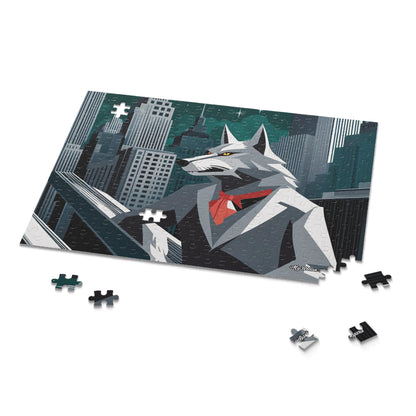 Cinderhowl, Wolf Jigsaw Puzzle, (120, 252, or 500-Piece)