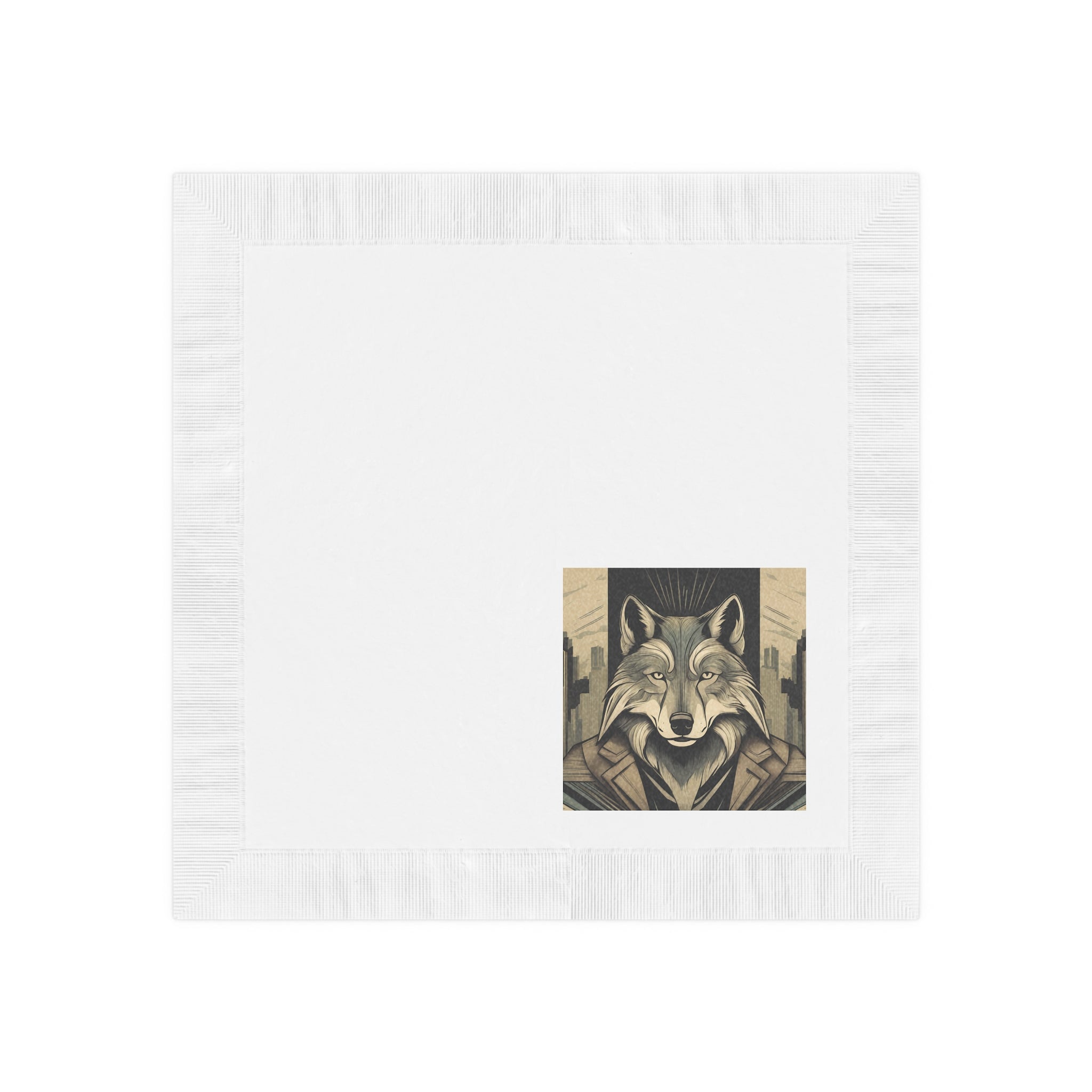 Luther Greyfang  —  Wolf Napkins