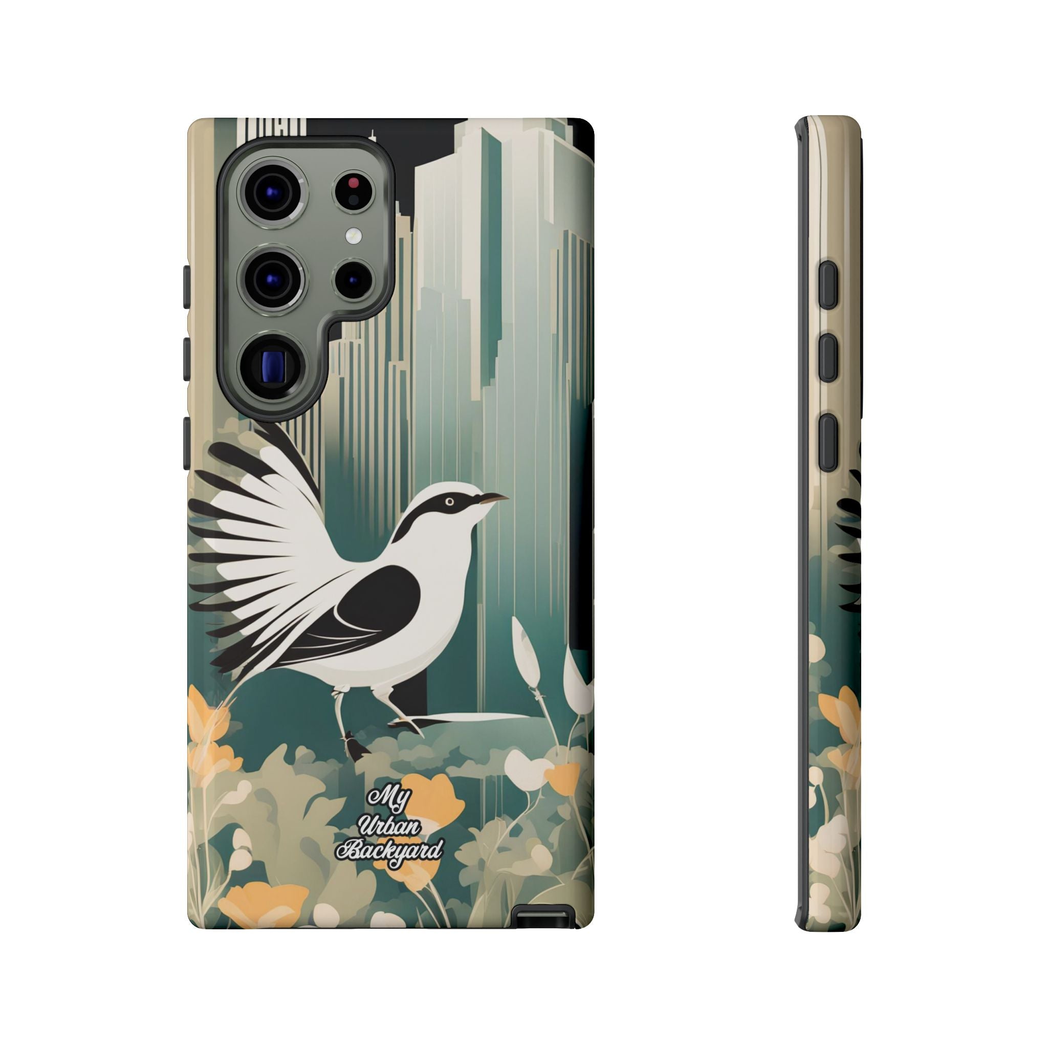 City Bird, Cell Phone Case - Apple iPhone, Samsung Galaxy, Google Pixel
