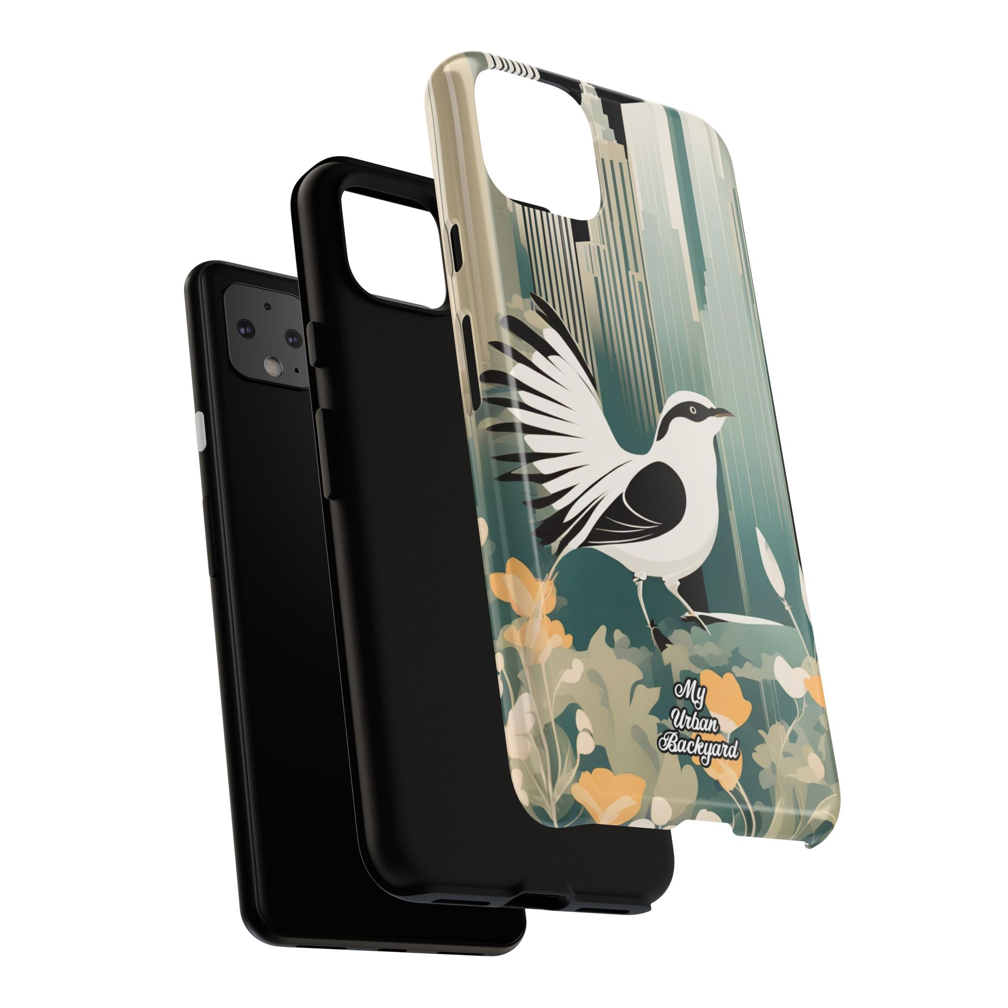 City Bird, Cell Phone Case - Apple iPhone, Samsung Galaxy, Google Pixel