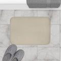 Tan Memory Foam Bath Mat — Soft Absorbent Bathroom Rug, 2 sizes