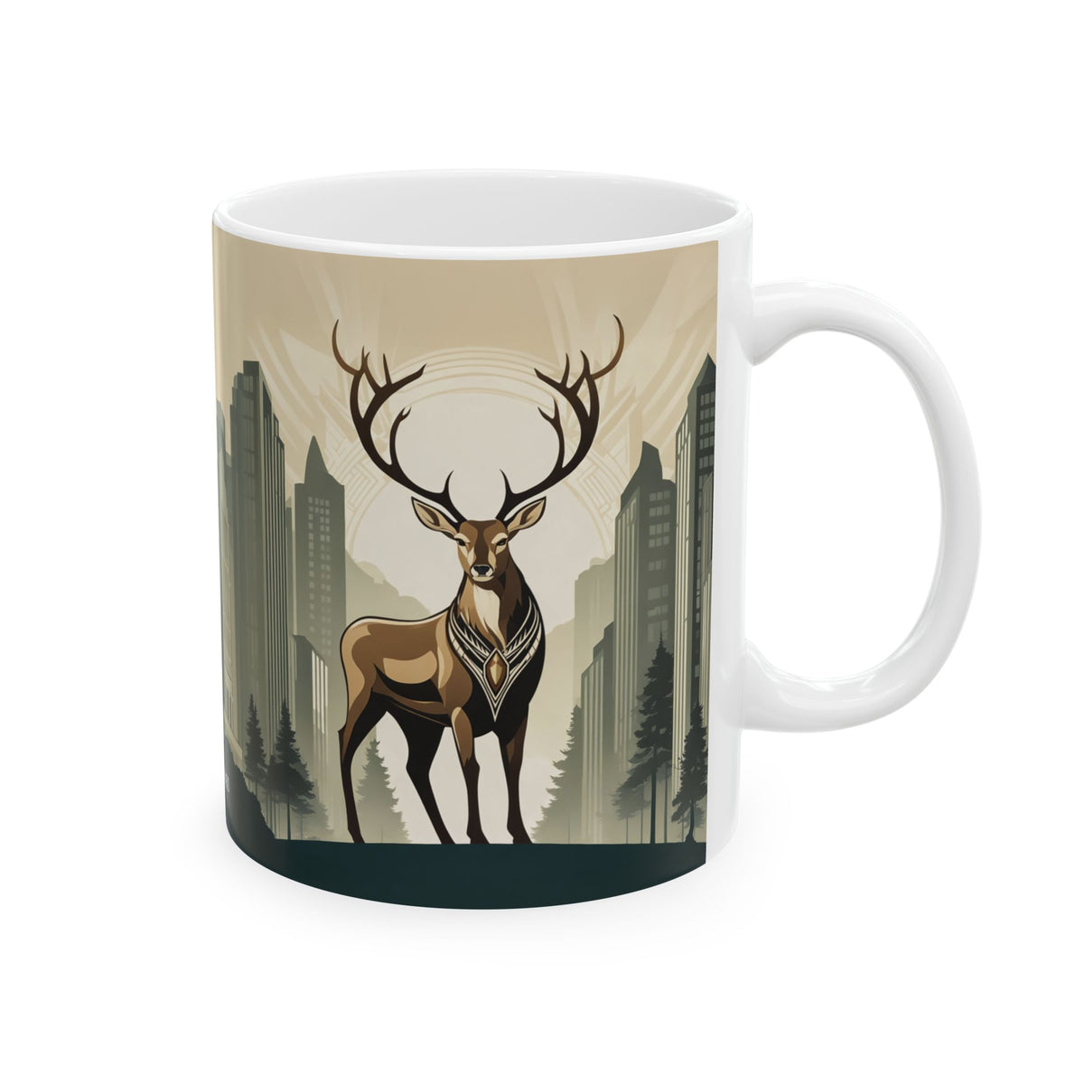 Urban Stag Ceramic Mug