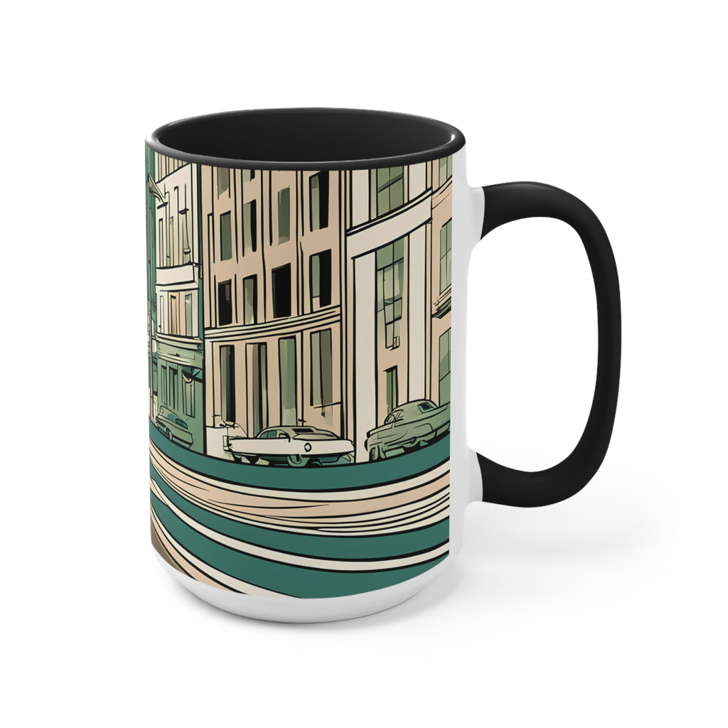 Little Urban Bird, Ceramic Mug - Perfect for Coffee, Tea, and More!