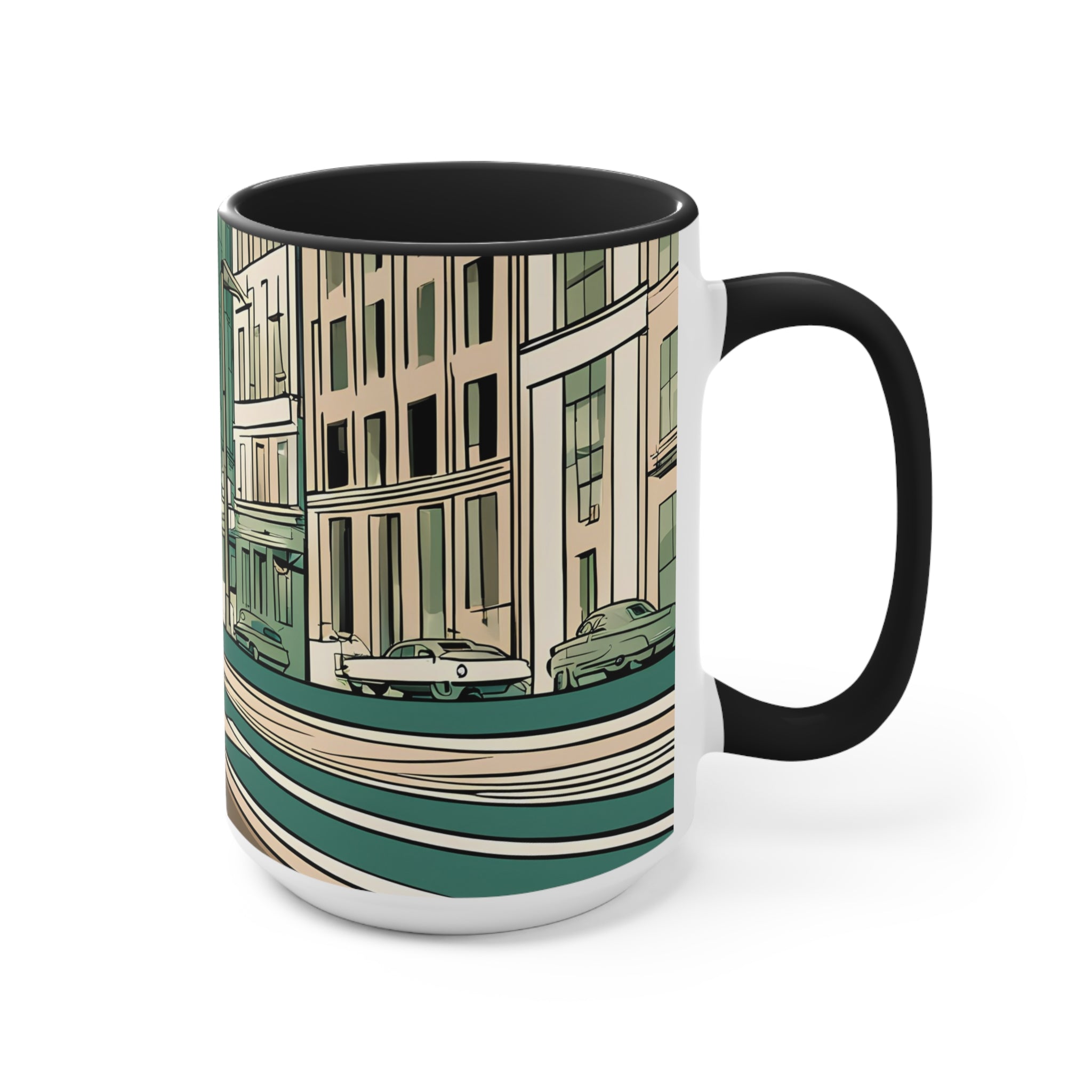 Little Urban Bird, Ceramic Coffee Mug